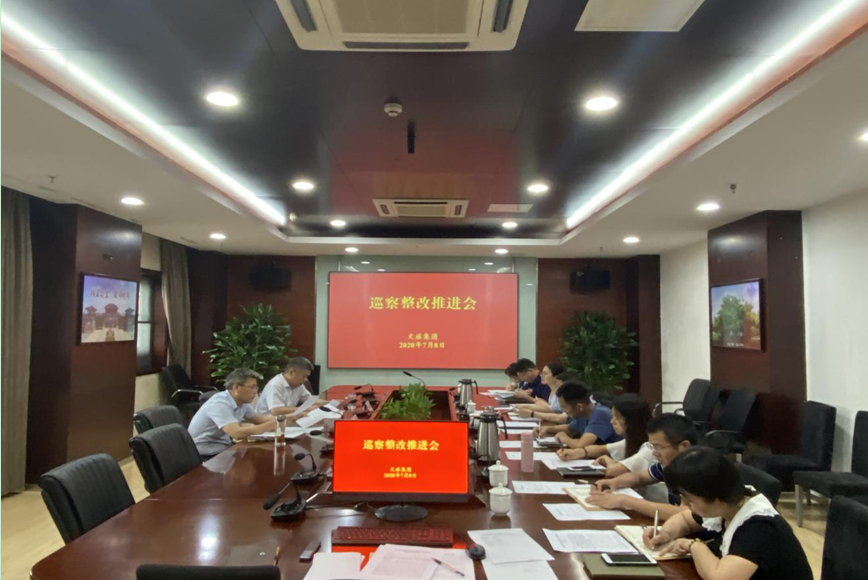 市文旅集团召开巡察整改推进会(图1)